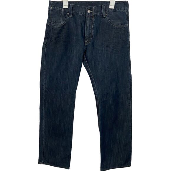 Levi’s 36x32 Dark Wash 514 Straight Leg Jeans - Picture 1 of 3